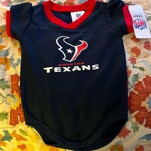 NWT 6-12 mos baby girl Texans indie